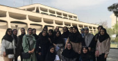 بازدید علمی دانشجویان رشته معماری دانشکده از موزه هنرهای معاصر تهران و موزه فرش