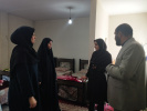 بازدید مسئولین دانشکده از روند آماده سازی فضاهای داخلی دانشکده و فراهم نمودن شرایط اسکان جهت برگزاری بازارچه دانشجویی