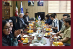 حضور دبیران کانون‌های فرهنگی و انجمن‌های علمی دانشکده در نشستی با حضور معاون فرهنگی و دانشجویی دانشگاه ملی‌مهارت